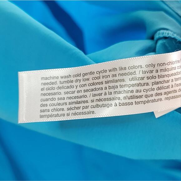 Eloquii Poplin Twofer Shirtdress Horizon Blue 24 - Picture 8 of 10